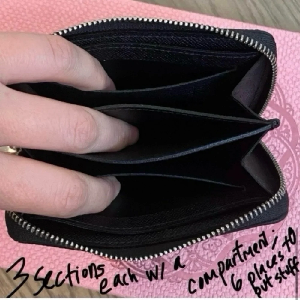 Louis Vuitton - Damier Graphite Zippy Coin Purse Wallet Grey&Black wSilver - NWT - Picture 10 of 14